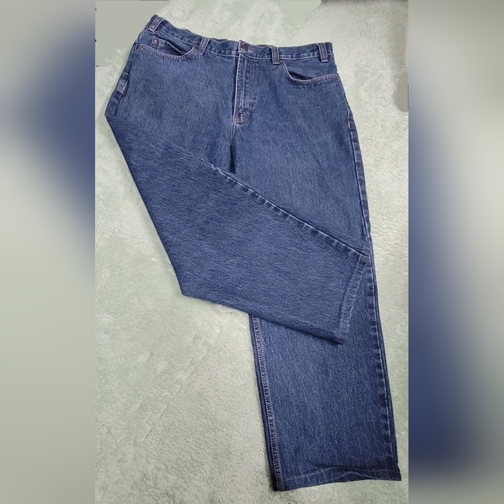 KIRKLAND SIGNATURE BLUE DENIM JEANS SIZE 38x30 Mens